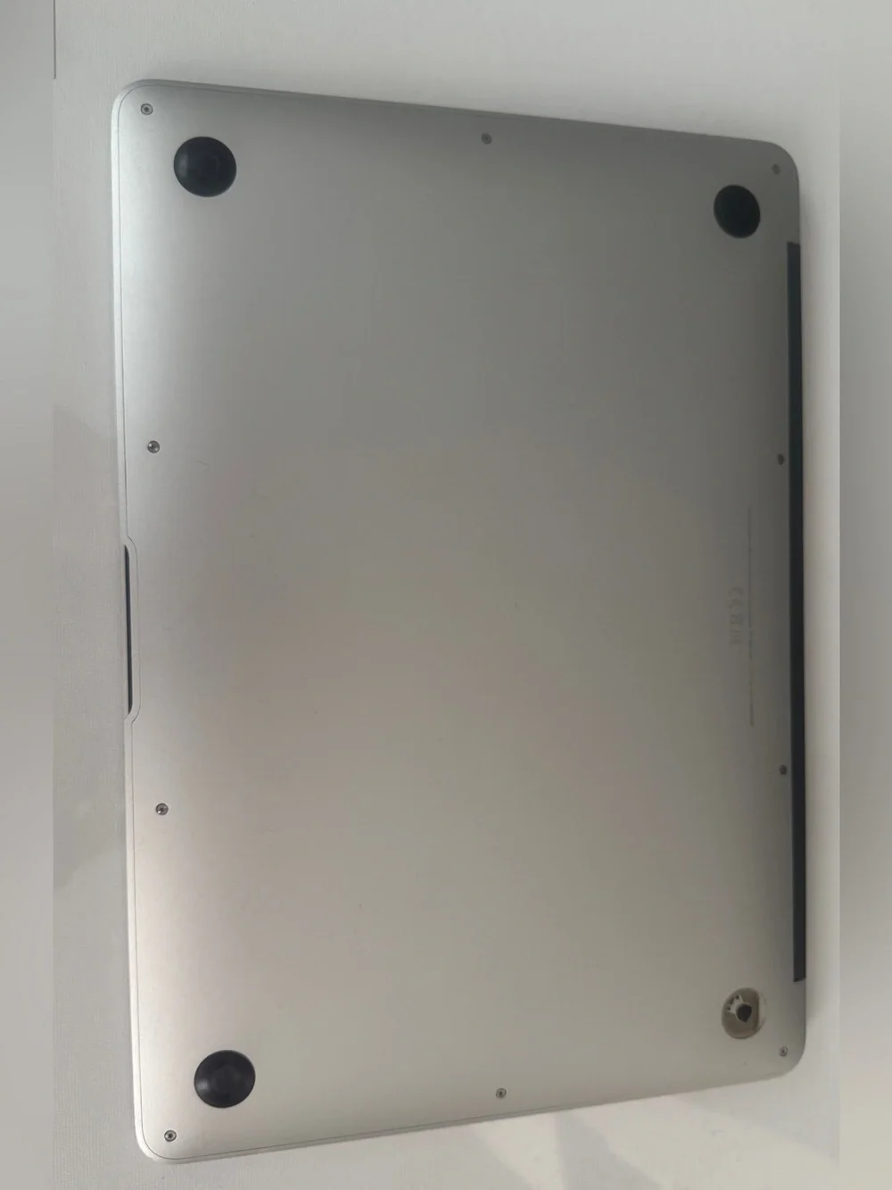 Apple Silver MacBook Laptop with Apple Logo 2017